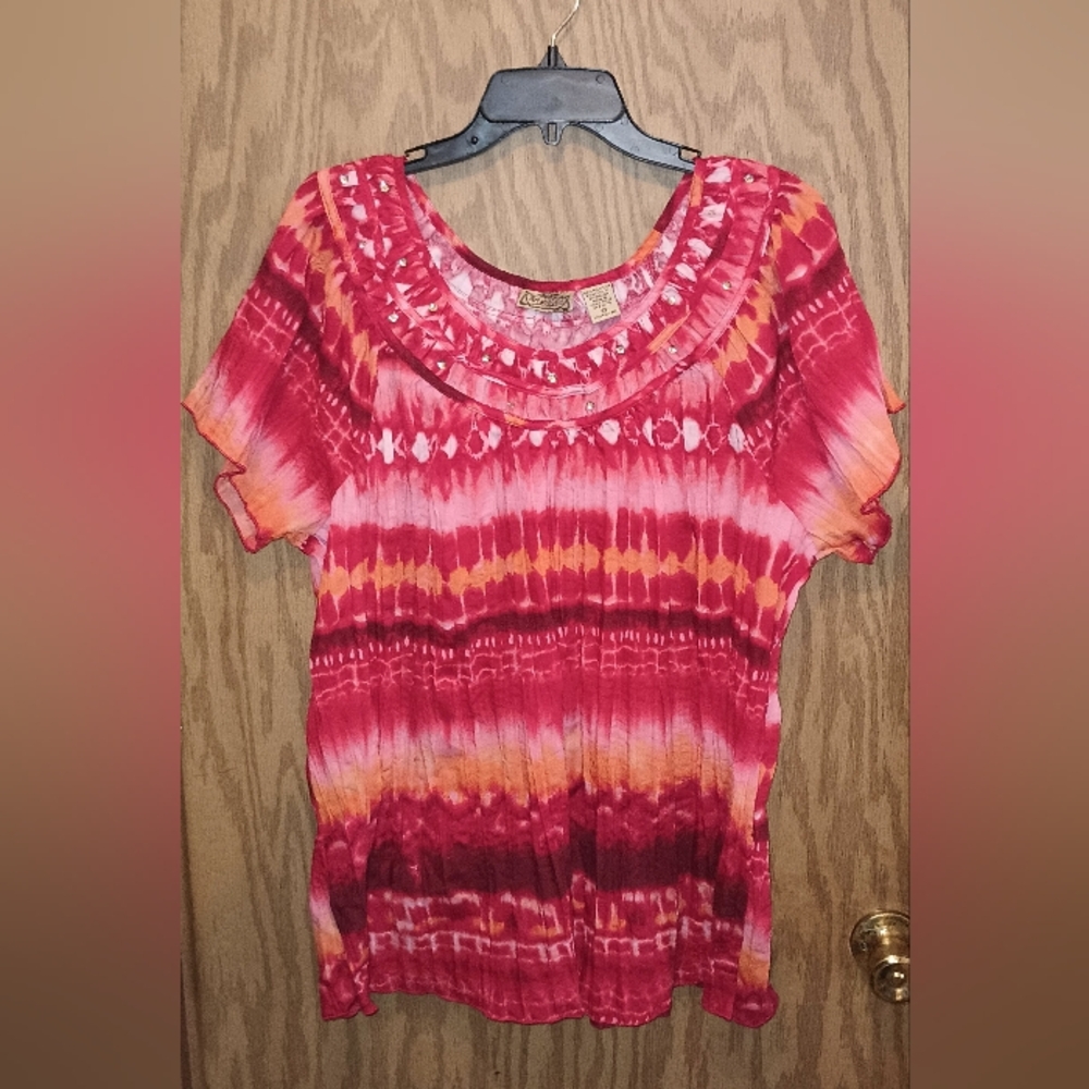 Art and Soul size 3x Tie Dye top